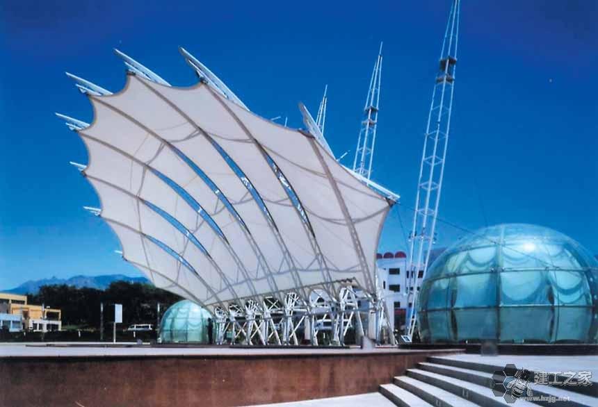 通化车棚膜结构网架